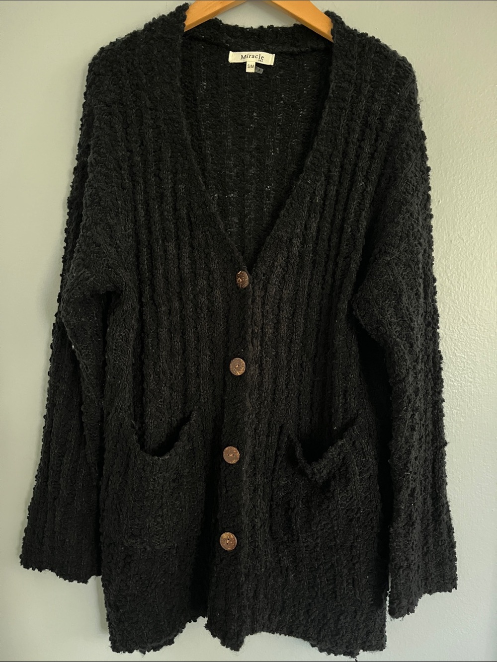 Miracle Open Knit Ribbed Duster - Picture 2 of 4